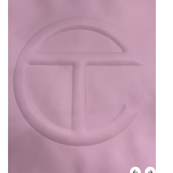 Telfar Large Bubblegum Pink Shopping Bag - Tote (Vegan Leather) - Picture 5 of 9